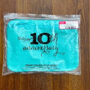 Thirty-one Pocket-A-Tote in turquoise